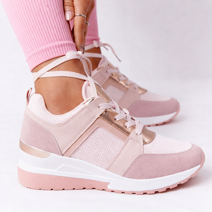 Women's Wedge Trainers Cushioned Lightweight