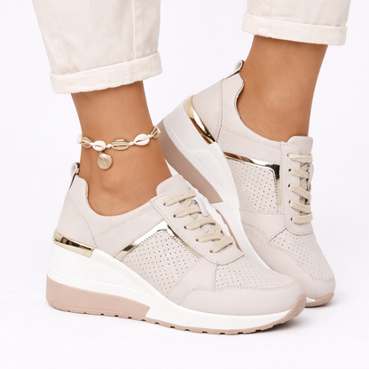 Women's Wedge Trainers Cushioned Lightweight
