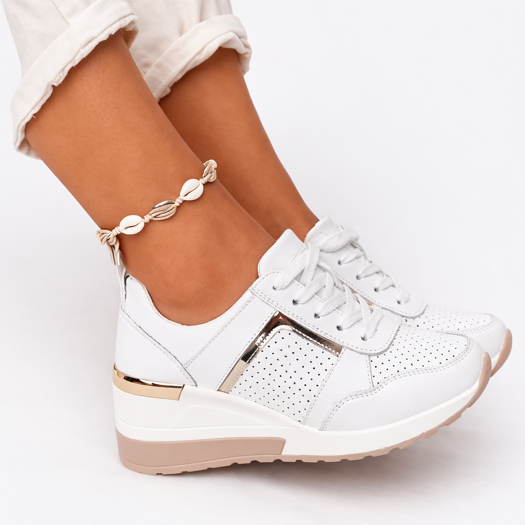 Women's Wedge Trainers Cushioned Lightweight