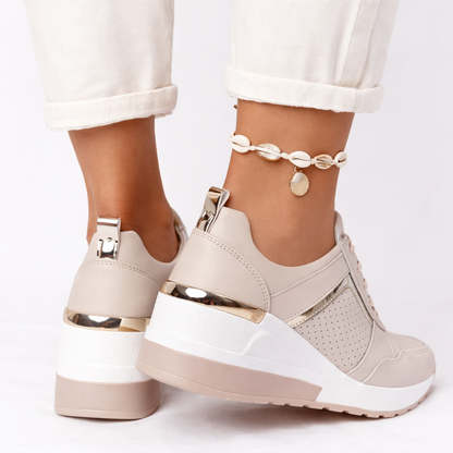 Women's Wedge Trainers Cushioned Lightweight