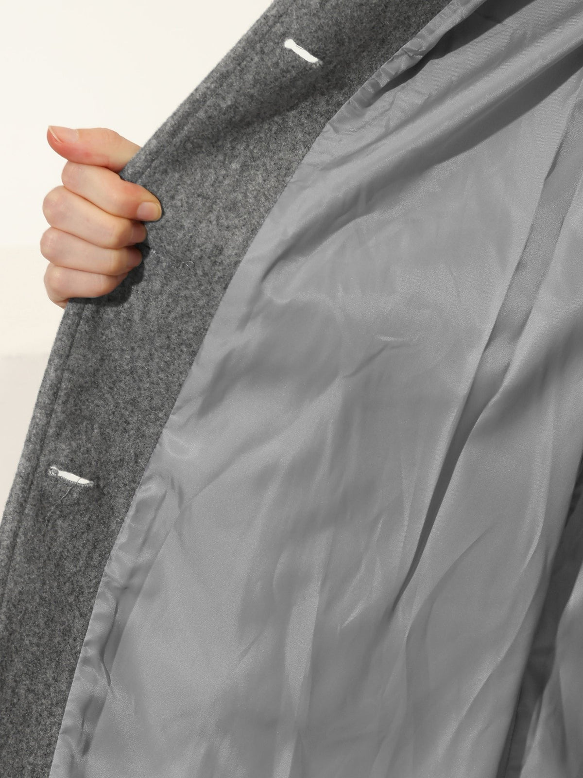 Women's Button-Up Long Coat
